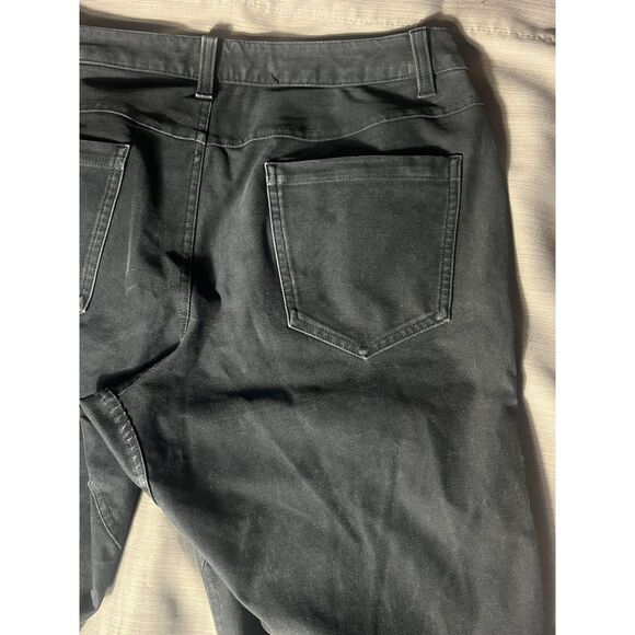 Lululemon Men's Black Utilitec Twill Cotton ABC Pants 31/32 Classic Fit - Picture 5 of 6